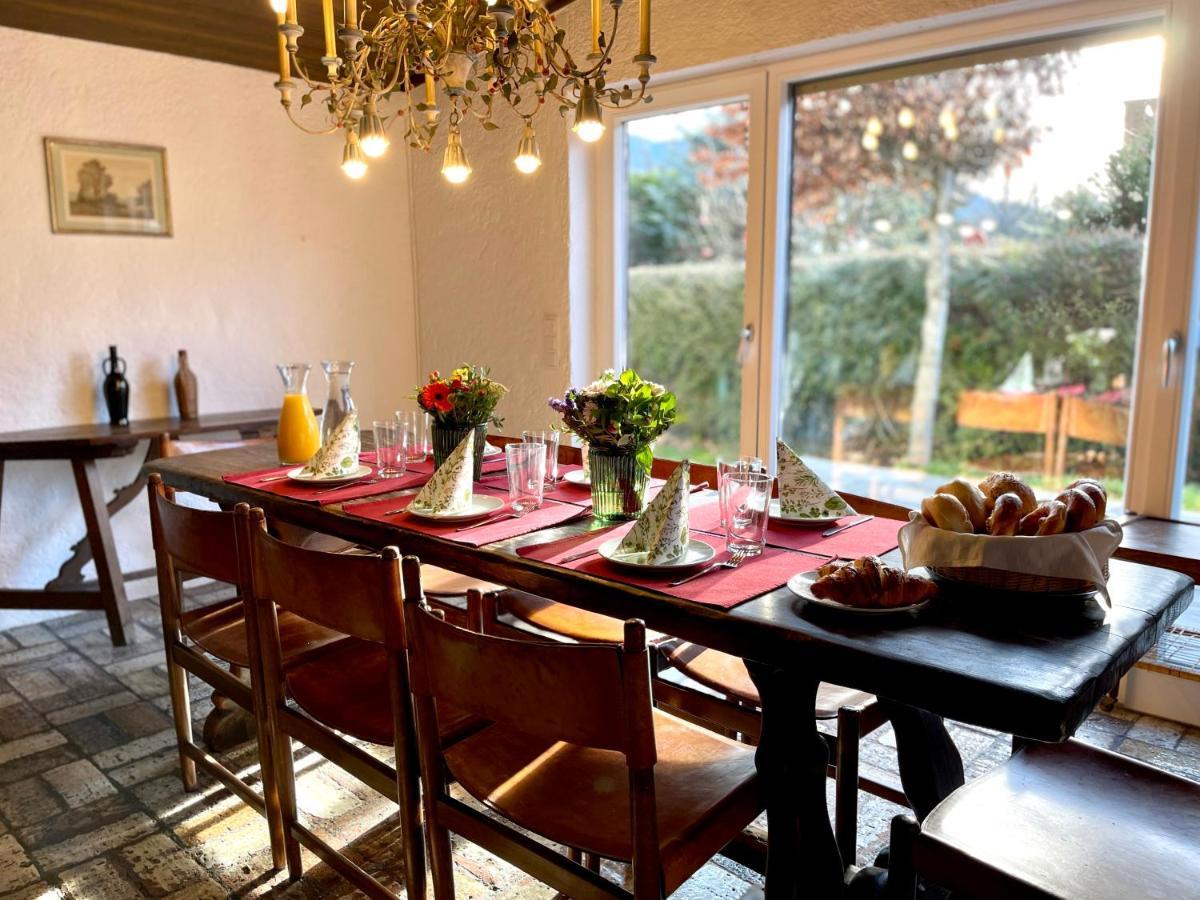 Large Holiday Apartment With Sauna, Terrace, Garden And Open Fireplace Lenggries Ngoại thất bức ảnh