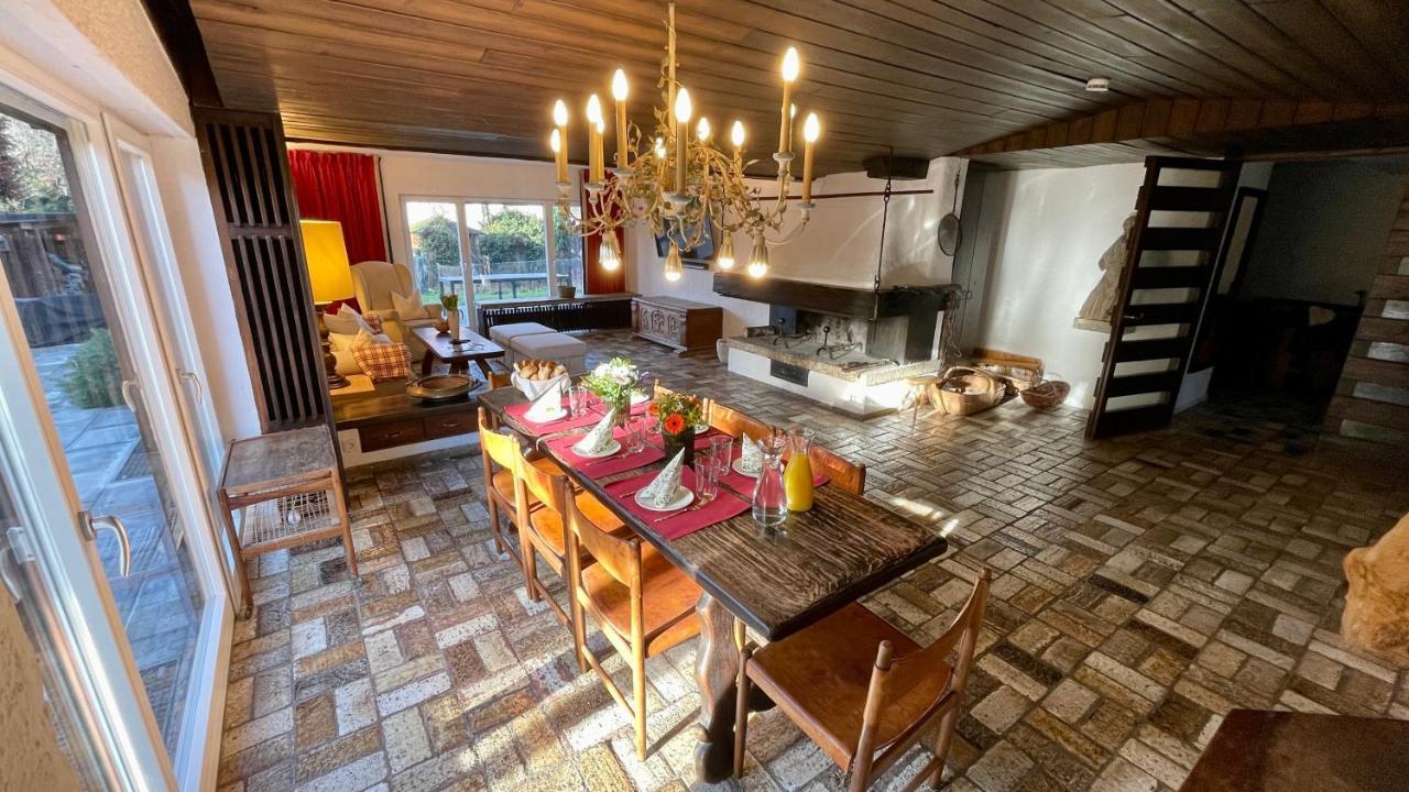 Large Holiday Apartment With Sauna, Terrace, Garden And Open Fireplace Lenggries Ngoại thất bức ảnh
