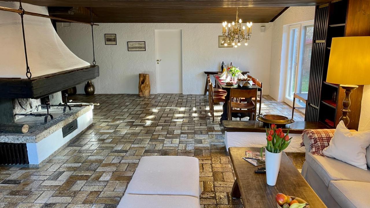 Large Holiday Apartment With Sauna, Terrace, Garden And Open Fireplace Lenggries Ngoại thất bức ảnh