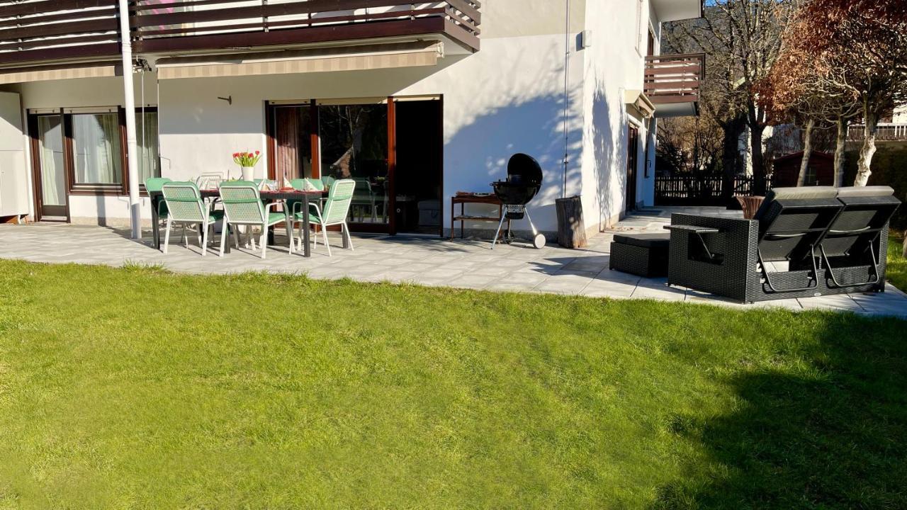 Large Holiday Apartment With Sauna, Terrace, Garden And Open Fireplace Lenggries Ngoại thất bức ảnh
